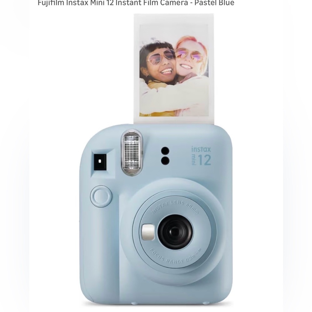 Fujifilm Instax Mini 12 Camera - Pastel Blue - NEW IN BIX